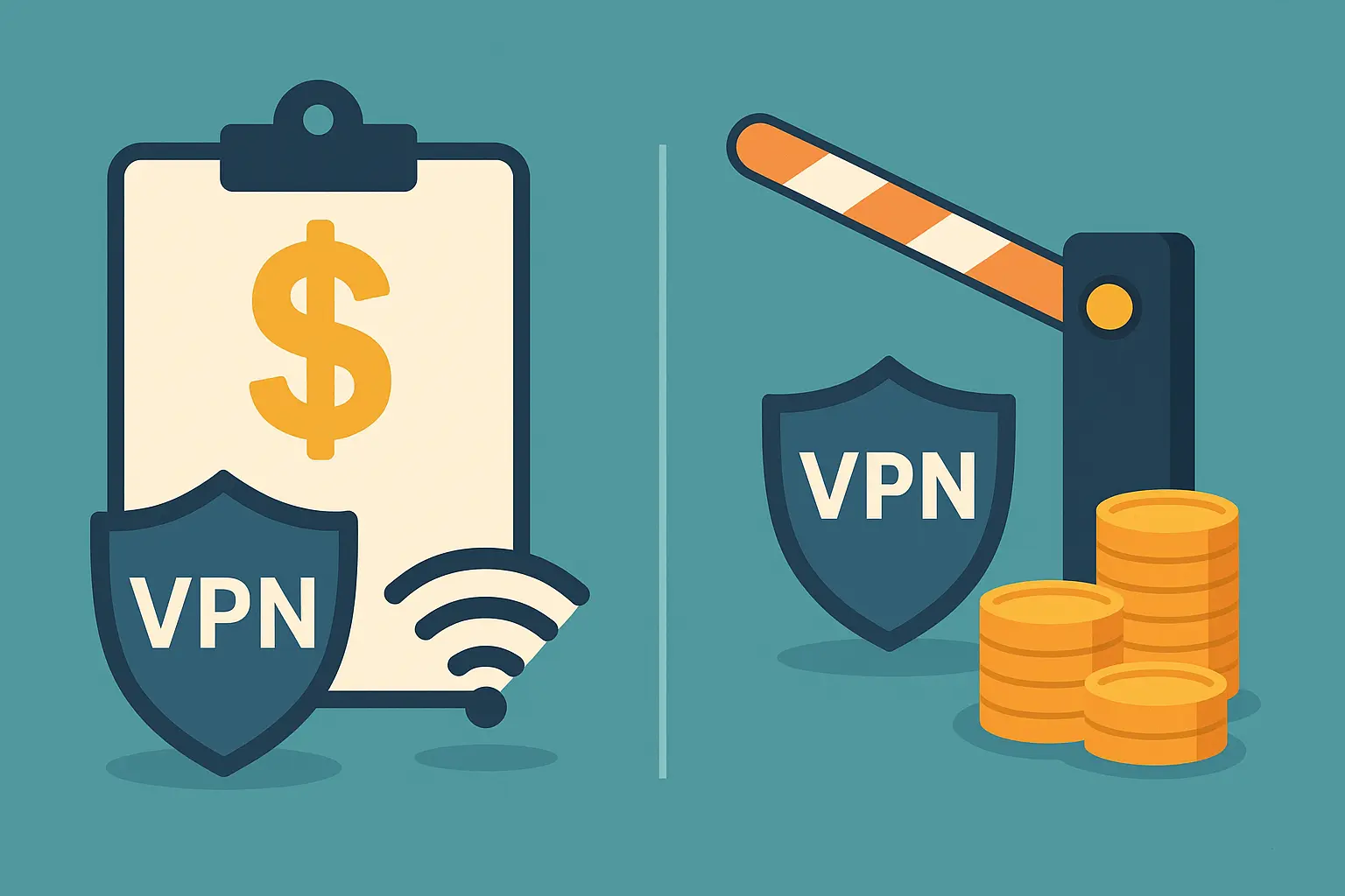 Unterschied zwischen kostenlosem und kostenpflichtigem VPN – Einfach erklärt