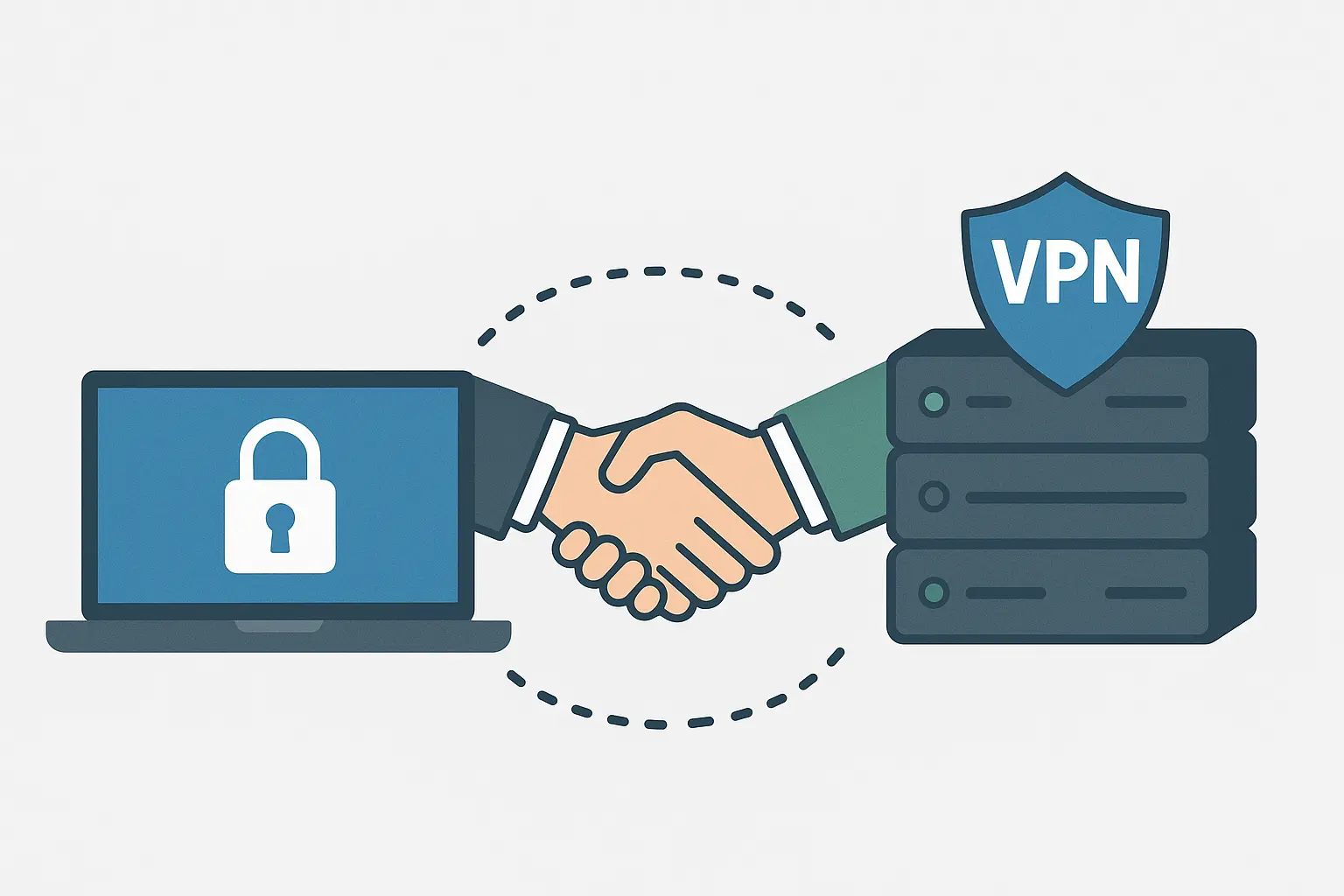 Was ist ein VPN-Handshake?