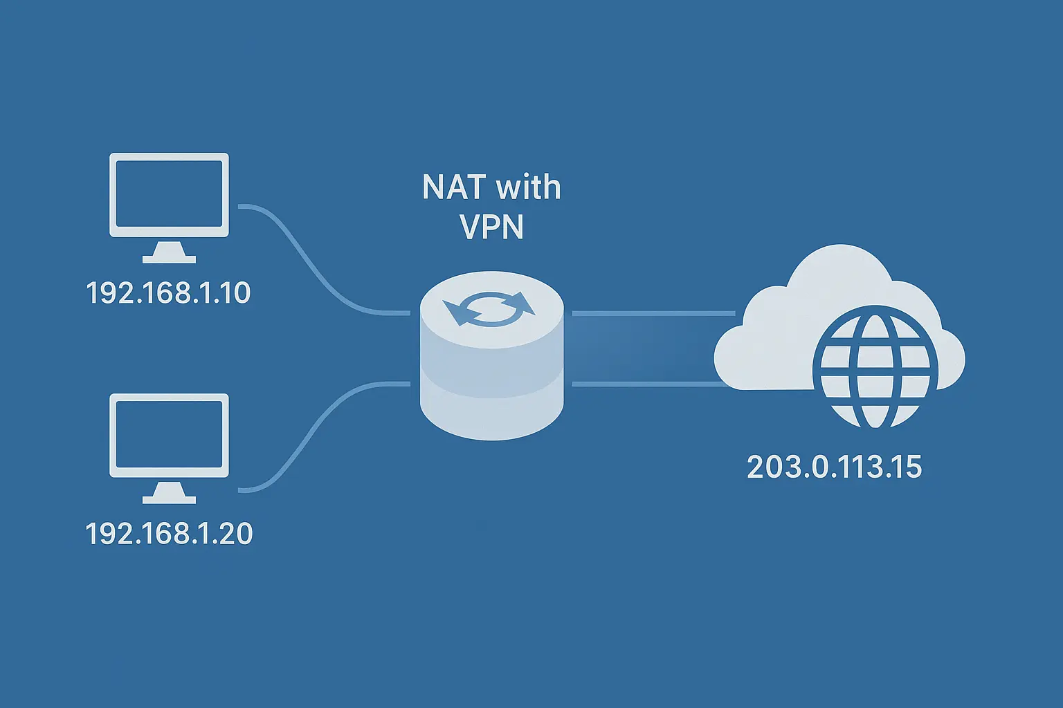Was ist NAT im VPN-Kontext? Einfache Erklärung der Network Address Translation